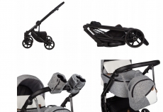 Детская коляска 2 в 1 Baby Merc Mosca MO/01B